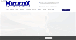 Desktop Screenshot of martintrux.com